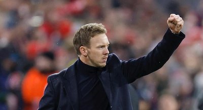 Julian Nagelsmann vind dat Duitsland een penalty had moeten krijgen