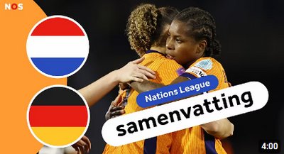 Samenvatting Nederland - Duitsland vrouwen